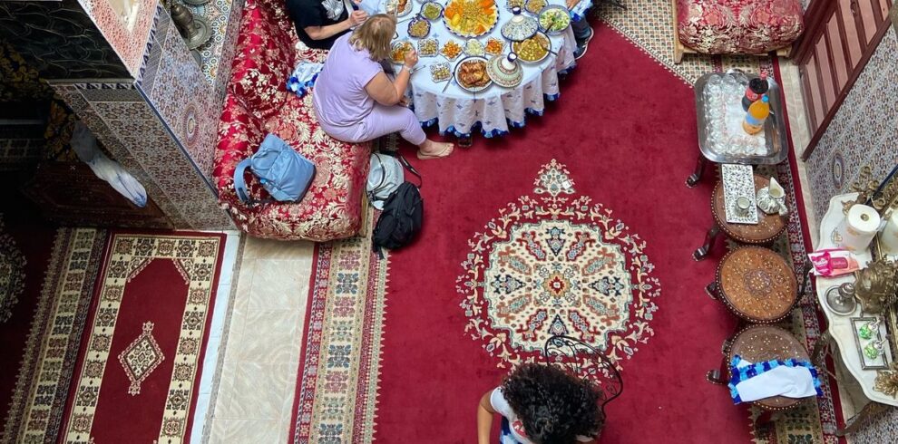 cooking with familly